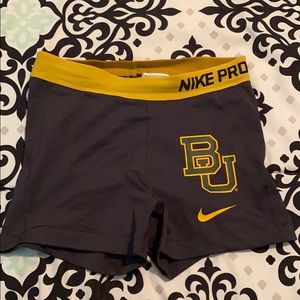 Baylor Nike spandex